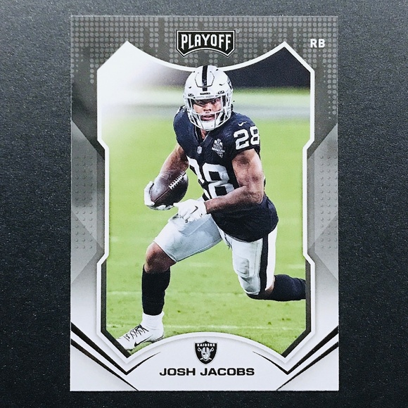 Josh Jacobs - 2021 Playoff #91 - Picture 1 of 2